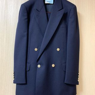 バーバリー(BURBERRY)のバーバリー　ダブル上下　濃紺色　スーツ(スーツ)