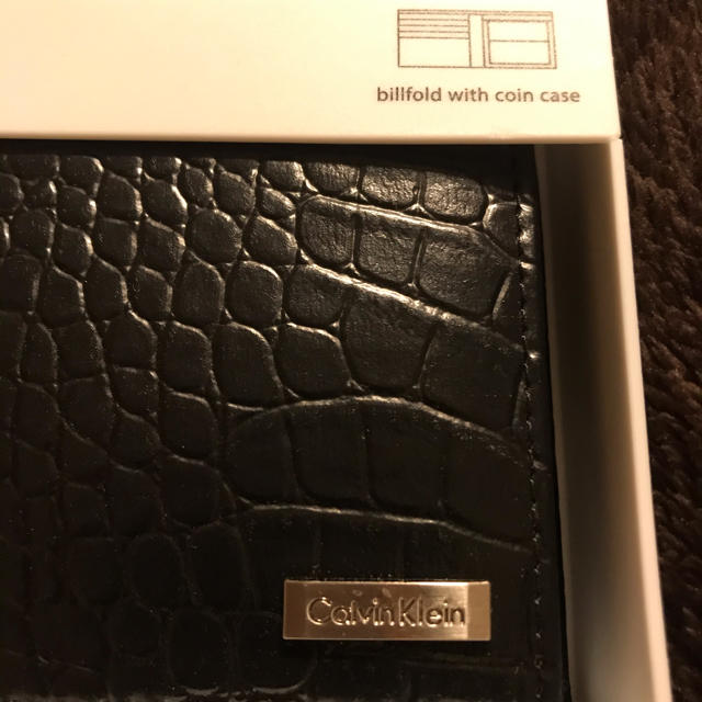 Calvin Klein(カルバンクライン)のCalvin Klein クロコ型押し 財布 レディースのファッション小物(財布)の商品写真