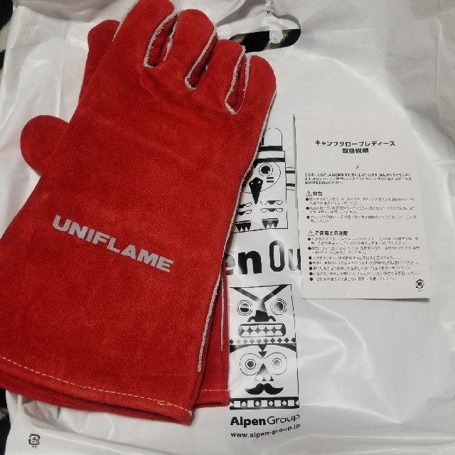 UNIFLAME(ユニフレーム)のキャンプ グローブ スポーツ/アウトドアのアウトドア(その他)の商品写真