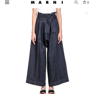 マルニ(Marni)の最終価格 marni デニム フレア 定価9万(デニム/ジーンズ)