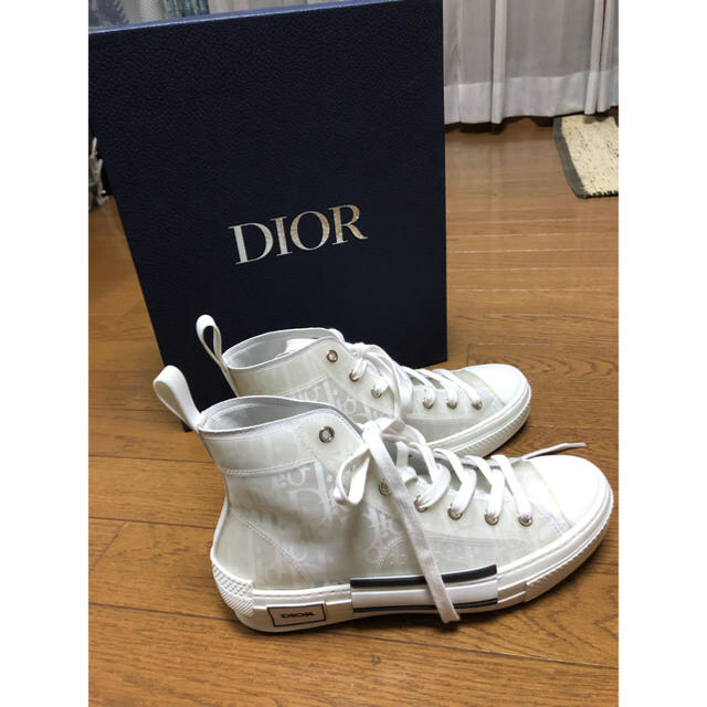 【新品】DIOR OBLIQUE B23 ハイカットスニーカーメンズ