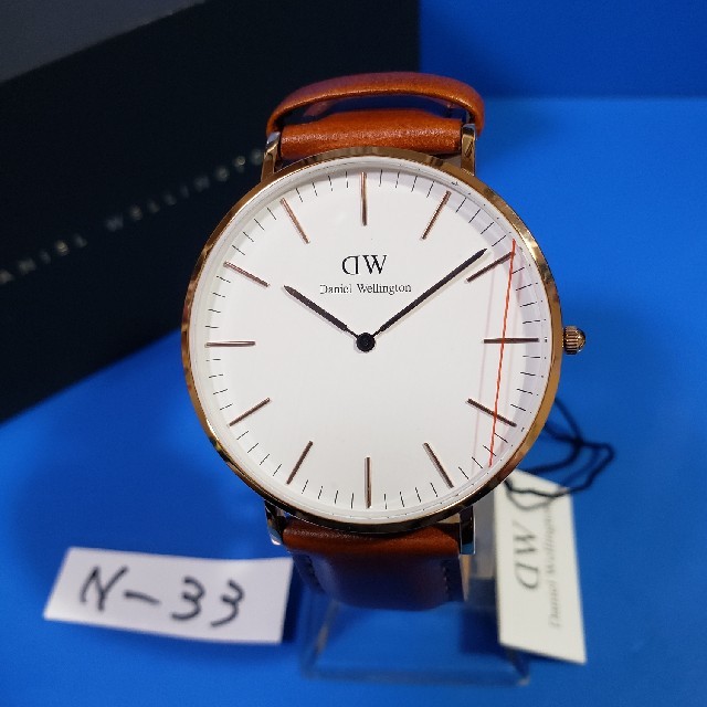 Daniel Wellington - N-33新品♥D.W.40mmメンズ♥ST.MAWES♥激安価格♥送料無料の通販 by ★GOLGO★'s shop