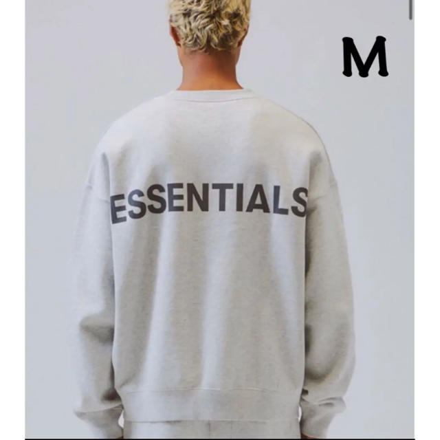 FOG ESSENTIALS エッセンシャルズ トレーナー スウェット グレーM