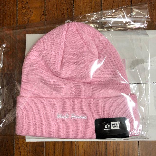 Supreme(シュプリーム)のSupreme New Era Box Logo Beanie Pink メンズの帽子(ニット帽/ビーニー)の商品写真