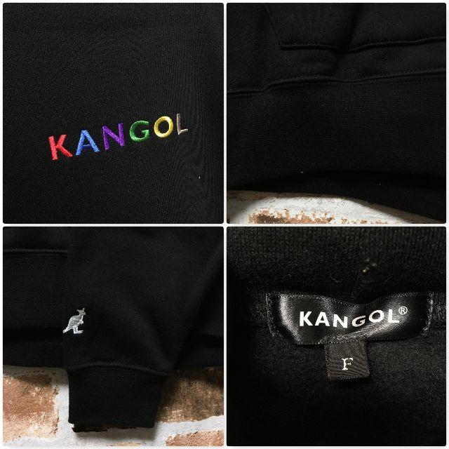 KANGOL(カンゴール)のFREE【人気】カンゴール☆カラフル刺繍ワンポイントロゴ入りパーカー レディースのトップス(パーカー)の商品写真