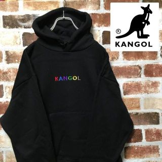 カンゴール(KANGOL)のFREE【人気】カンゴール☆カラフル刺繍ワンポイントロゴ入りパーカー(パーカー)