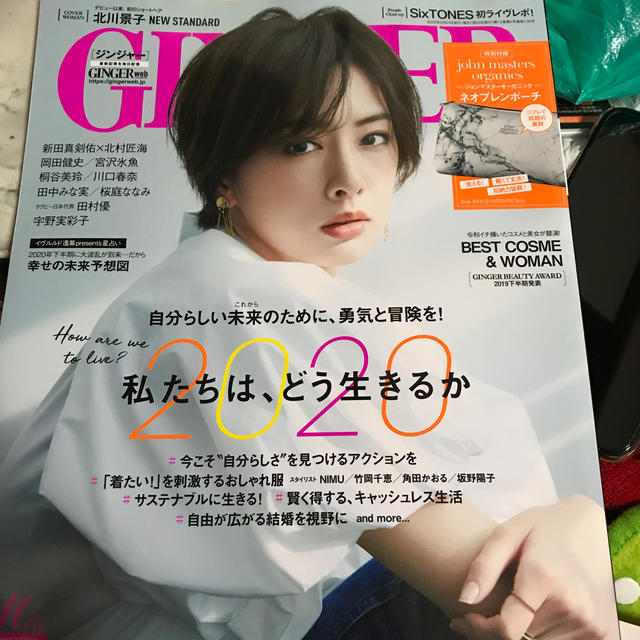 幻冬舎(ゲントウシャ)のGINGER (ジンジャー) 2020年 02月号 エンタメ/ホビーの雑誌(その他)の商品写真