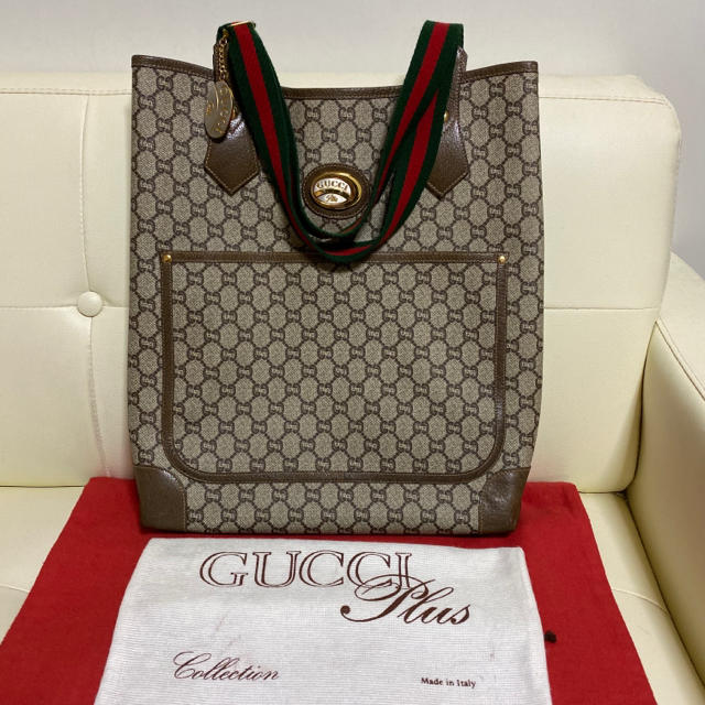 Gucci - 超貴重　未使用　GUCCI オールドグッチ シェリーライン トートバッグの通販 by Safari