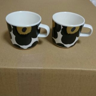 マリメッコ(marimekko)のmarimekko  ウニッコ マグカップセット(グラス/カップ)