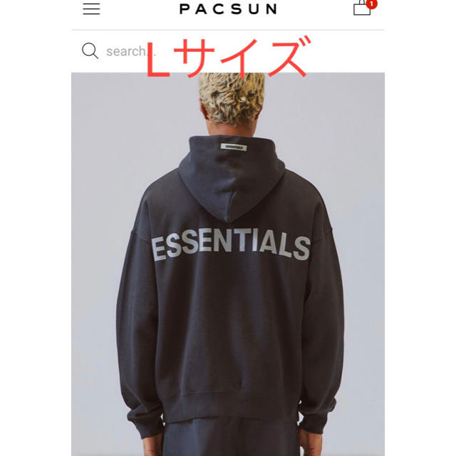 希少！FEAR OF GOD ESSENTIALS パーカー