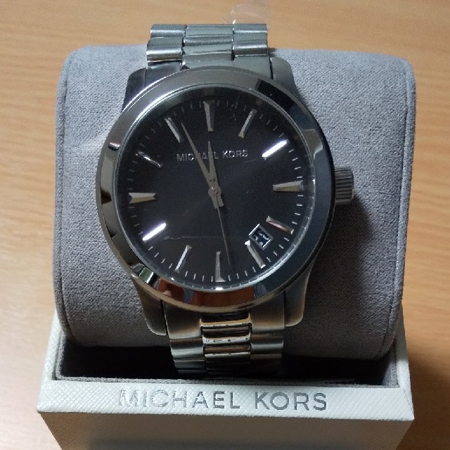 Michael Kors(マイケルコース)の新品未使用 タグつき ミハエル micheal kors mk7052 メンズの時計(金属ベルト)の商品写真