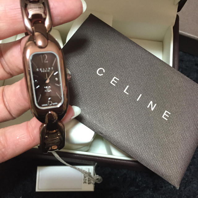 celine(セリーヌ)のCELINE腕時計♡新品 レディースのファッション小物(腕時計)の商品写真