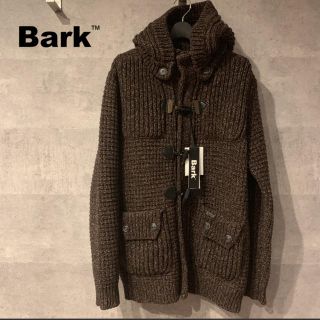 バーク(BARK)の新品未使用 BARK ダッフルニットコート(ダッフルコート)