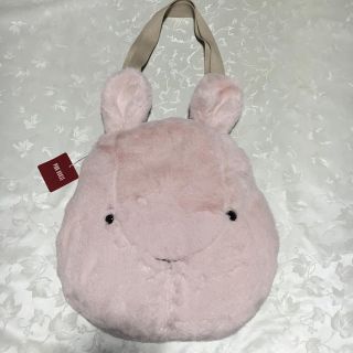 ピンクハウス(PINK HOUSE)のピンクハウス　ラビットぬいぐるみバッグ　ピンク(トートバッグ)