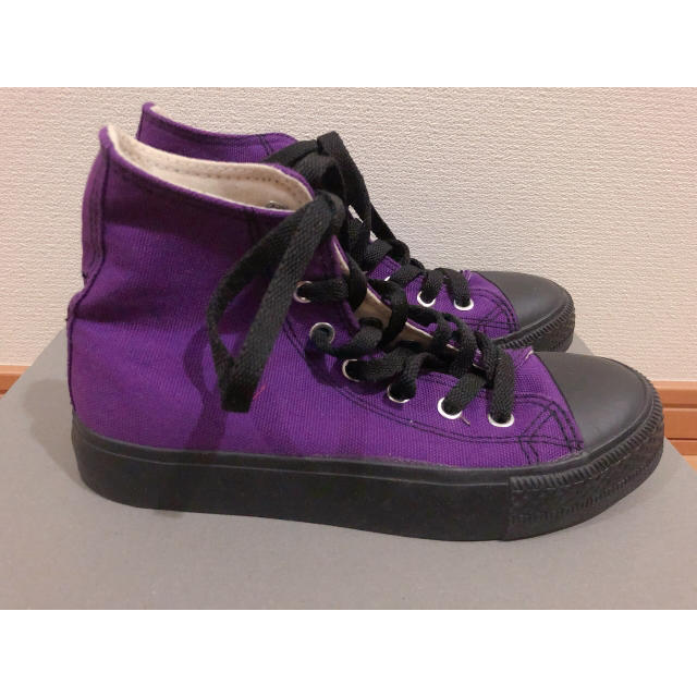 レディース スニーカー 紫 レディースの靴/シューズ(スニーカー)の商品写真