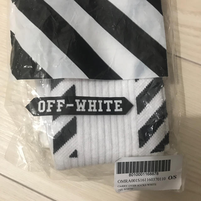 OFF-WHITE(オフホワイト)のOFF WHITE 16SS ソックス メンズのレッグウェア(ソックス)の商品写真