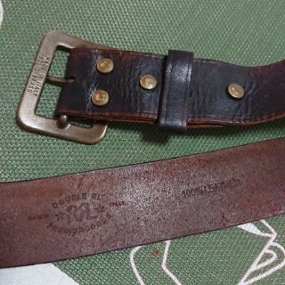 RRL - RRL ダブルアールエル ヴィンテージ加工 ベルト 32インチの通販