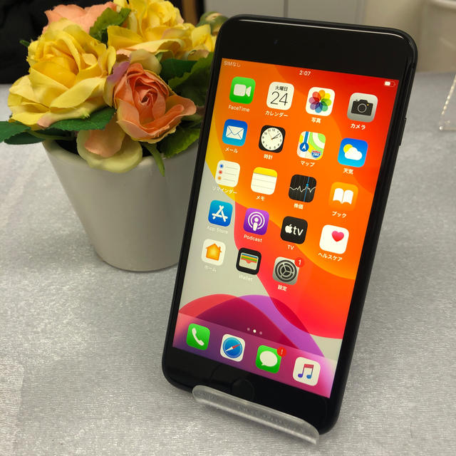 E736 【SIMフリー 美品】iPhone8plus 64GB ブラック スマートフォン本体