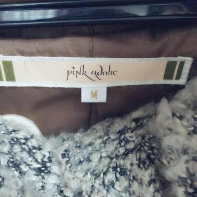 PINK ADOBE(ピンクアドべ)のpink adobeモコモコアウター レディースのジャケット/アウター(ブルゾン)の商品写真