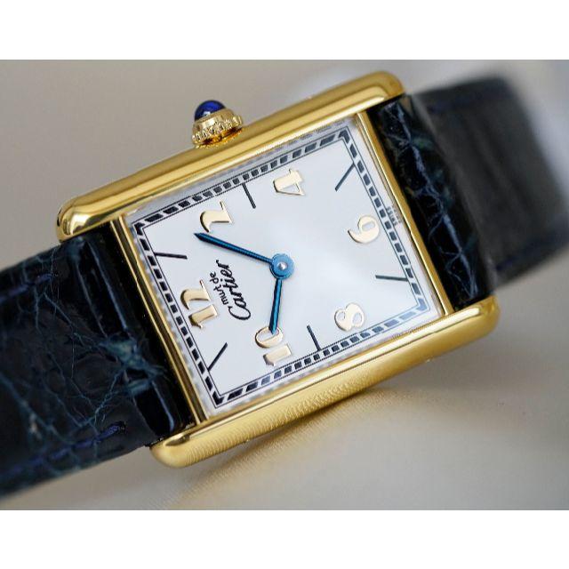 Cartier(カルティエ)の美品 カルティエ マスト タンク ゴールドアラビア LM Cartier  メンズの時計(腕時計(アナログ))の商品写真