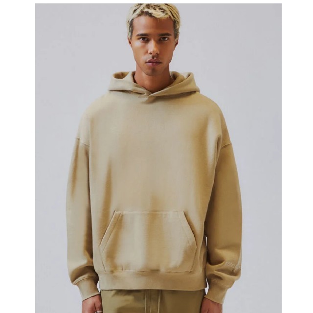 fear of god essentials パーカー ベージュ Mサイズ