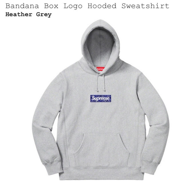 Supreme Bandana Box Logo Hooded パーカ