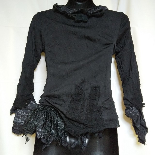 h.naoto Blood★ゴシックトップス★中古品 黒 BLACK ゴスロリ