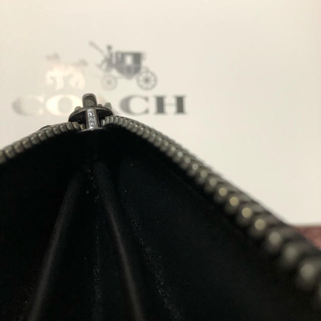 COACH(コーチ)の新品　コーチ　メンズ　長財布　ブルー×ブラック メンズのファッション小物(長財布)の商品写真