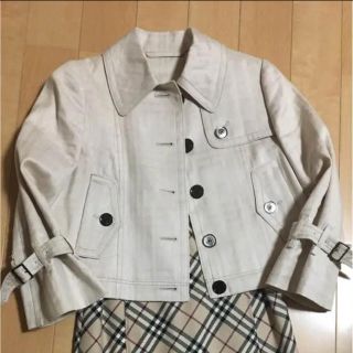 バーバリー(BURBERRY)のバーバリーブラックレーベル ショートトレンチ サイズ40 (トレンチコート)