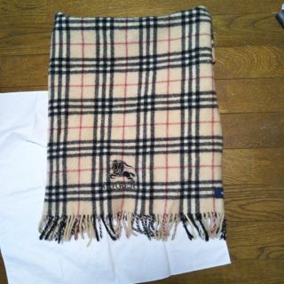 バーバリー(BURBERRY)のバーバリーブランケットチェック柄(マフラー/ショール)