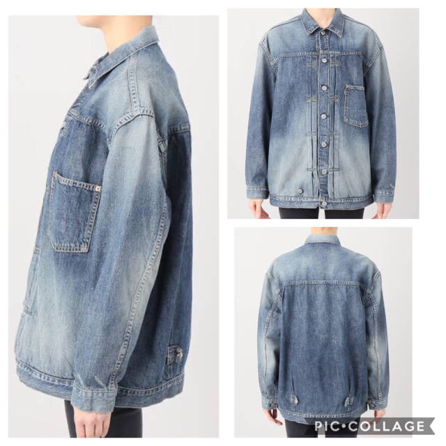 Gジャン/デニムジャケットアパルトモン☆STAMMBAUM OVERSIZE DENIM JACKET