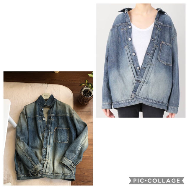 Gジャン/デニムジャケットアパルトモン☆STAMMBAUM OVERSIZE DENIM JACKET