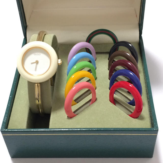 Gucci - 2.美品 グッチ GUCCI 時計 チェンジベゼルの通販 by 夢市場