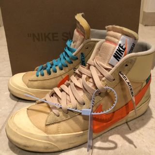 ナイキ(NIKE)のNIKE  off white blazer MID 27㎝(スニーカー)