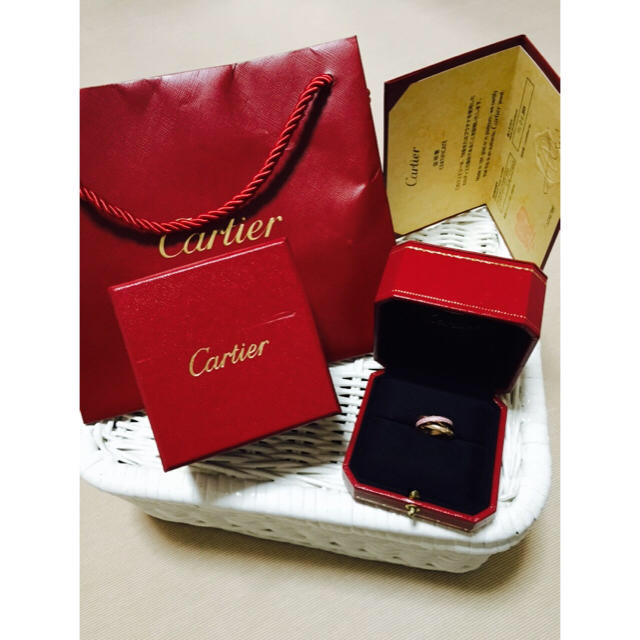 Cartier(カルティエ)のカルティエ トリニティリング 定価66万 レディースのアクセサリー(リング(指輪))の商品写真