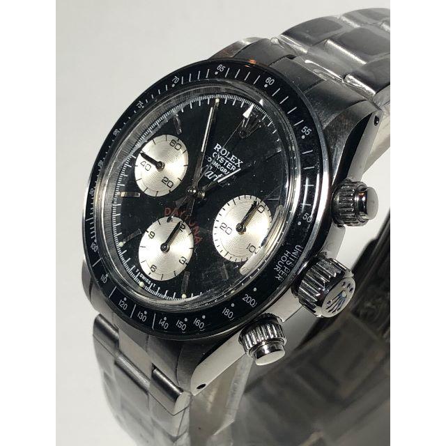 ROLEX - ビンテージ 6263 BIG 黒文字盤　希少なWネームの通販 by daytona99's shop