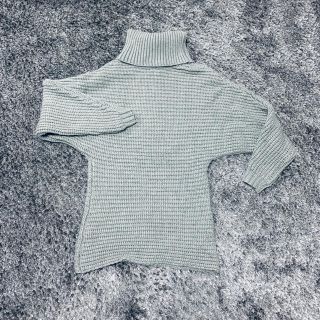 エイチアンドエム(H&M)のH&M セーター ニット グレー ⭐︎ ロングニット 【送料込み】厚手(ニット/セーター)