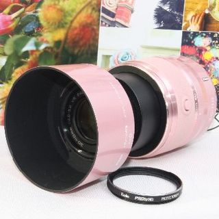 ニコン(Nikon)の❤️超希少ピンク❤️Nikon 1 30-110mm手振れ補正レンズ(ミラーレス一眼)