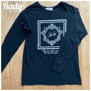 レディー(Rady)のRADY 薄ピンクフレーム ロンT(Tシャツ(長袖/七分))