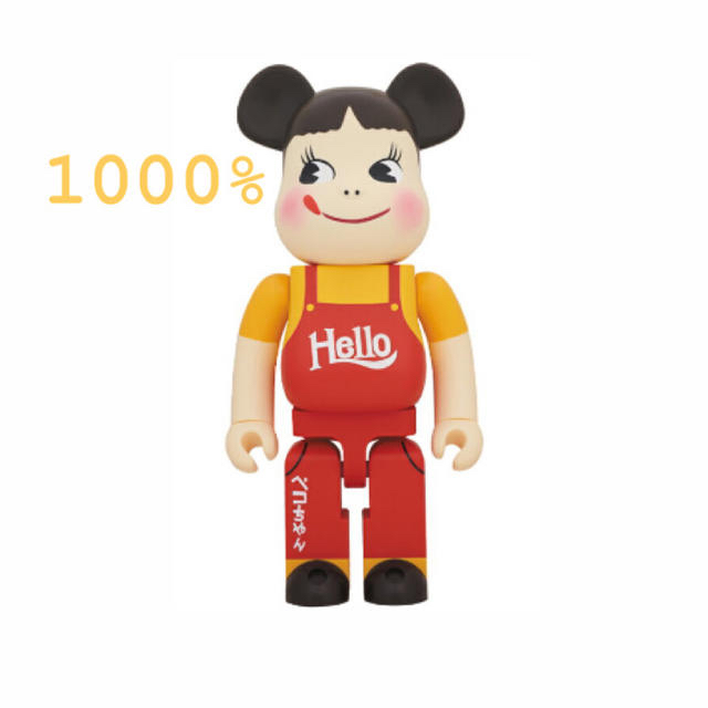 BE@RBRICK ペコちゃん ビンテージ HELLO版 1000%エンタメ/ホビー