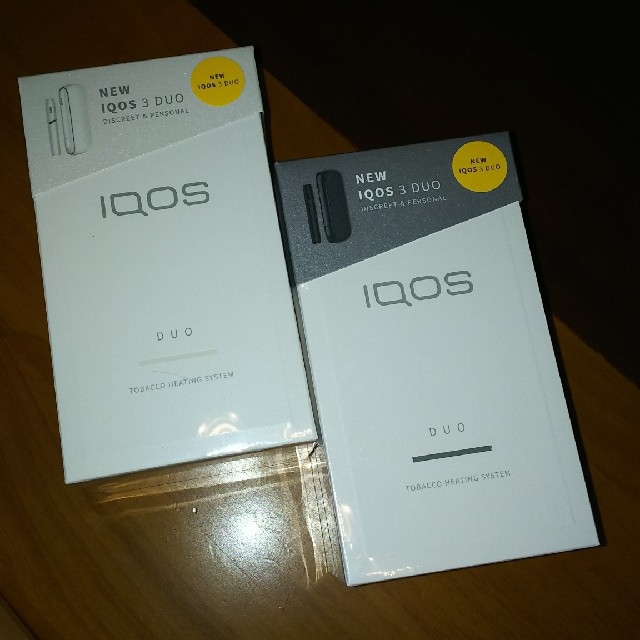 タバコグッズ新品・未登録❇️ IQOS 3 DUO  2台セット❗️