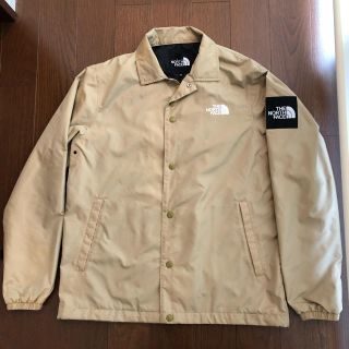 ザノースフェイス(THE NORTH FACE)の値下げTHE NORTH FACE コーチジャケット ツイルベージュ　Mサイズ(ナイロンジャケット)