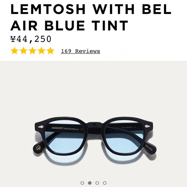 moscot モスコット　サングラス  lemtosh レムトッシュファッション小物