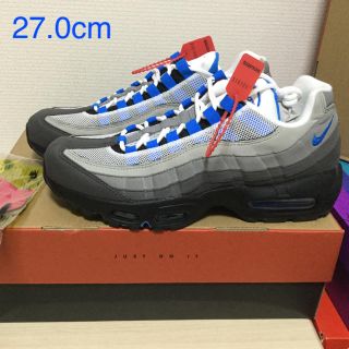 ナイキ(NIKE)のNIKE AIR MAX 95 クリスタルブルー 27.0cm(スニーカー)