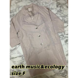 アースミュージックアンドエコロジー(earth music & ecology)の⑤⑨③ EARTH MUSIC & ECOLOGY Red Label  F (ロングコート)