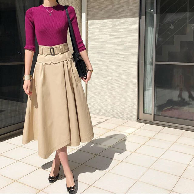 GRACE CONTINENTAL(グレースコンチネンタル)の専用 安室奈美恵さん着用 スカート 美品 グレースコ レディースのスカート(ロングスカート)の商品写真