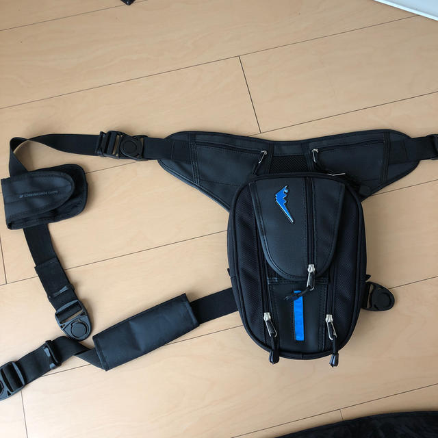 クシタニ　K-3555 LEG BAG 品ソーシィブラック