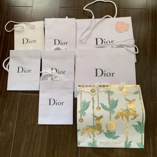 ディオール(Dior)のDiorロジェガレショッパーと箱(ショップ袋)