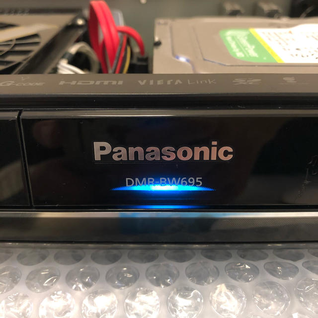 Panasonic(パナソニック)のPanasonic DMR-BW695 2TB換装ブルーレイレコーダー スマホ/家電/カメラのテレビ/映像機器(ブルーレイレコーダー)の商品写真