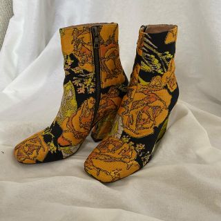 ドリスヴァンノッテン(DRIES VAN NOTEN)のドリスヴァンノッテン❁ジャカードブーツ❁2018SS(ブーツ)